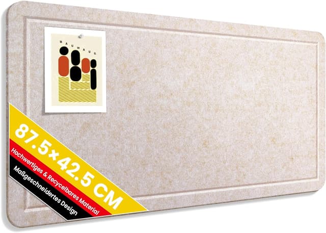 Imagen de Großes Filz Pinnwand 87.5x42.5 cm en OfertitasTOP