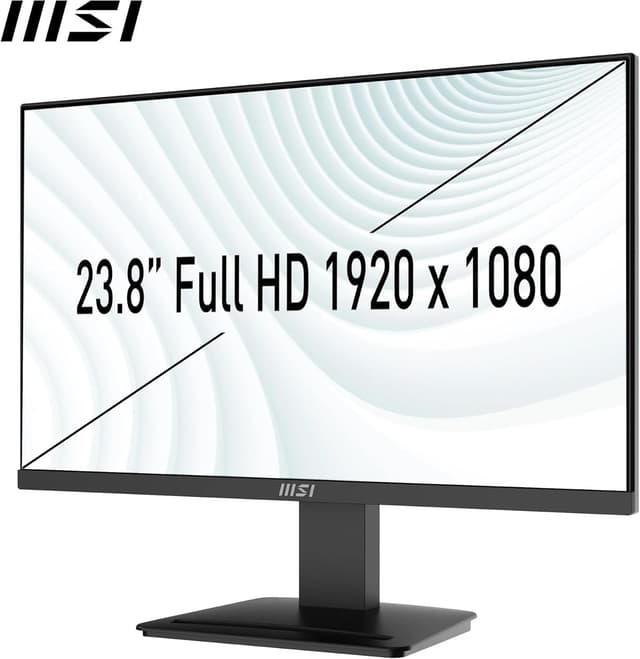 Detalle 2 de MSI PRO MP2412 23.8-inch Full HD Office Monitor (VA, 100Hz, speakers, VESA)