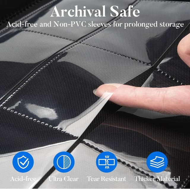 Detalle 2 de Fabmaker Premium 9 Pocket Card Binder 540