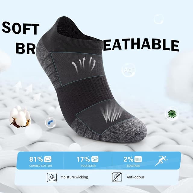 Detalle de Trainer socks anti blister 10 pairs