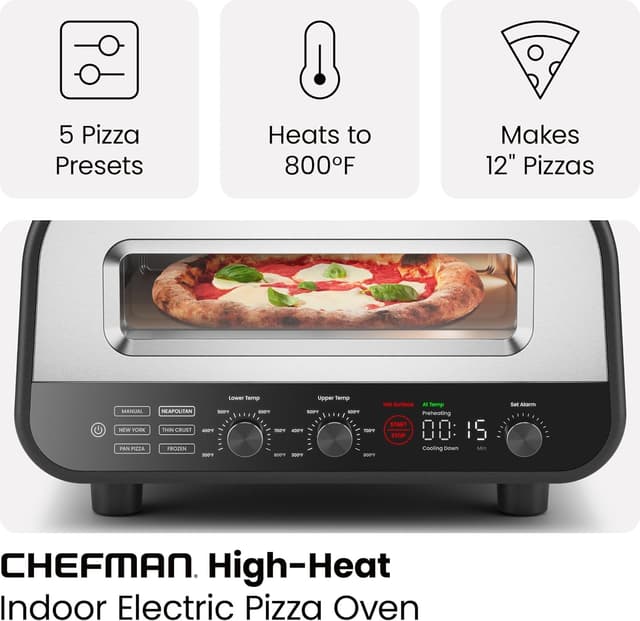 Thumbnail 1 de CHEFMAN Indoor Pizza Oven 12" 🍕