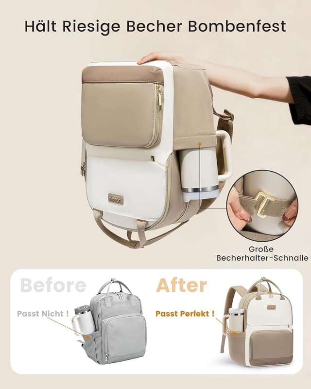 Thumbnail 1 de LOVEVOOK Rucksack 33 l für 17,3 Zoll