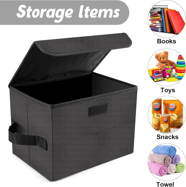 Thumbnail 5 de UENTIP 7-inch Vinyl Record Storage Box 60-capacity