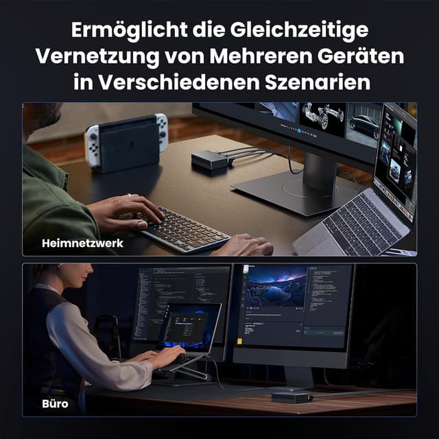 Thumbnail 4 de UGREEN LAN Switch 5‑Port Gigabit