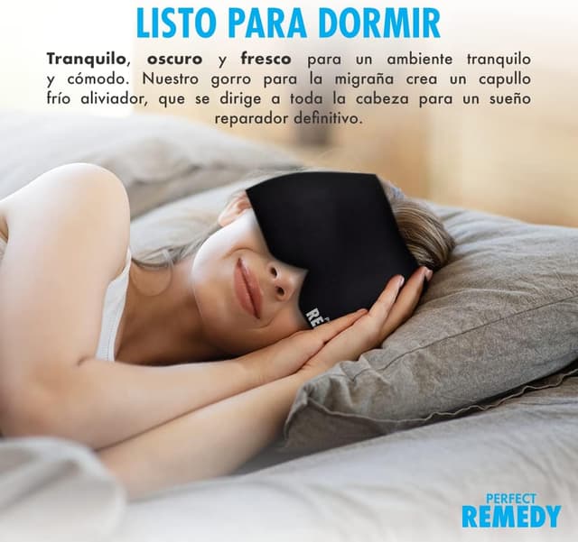 Thumbnail 7 de Gorro Migraña Medico - Antifaz Gel Frío para Dolor y Ojeras 🧠