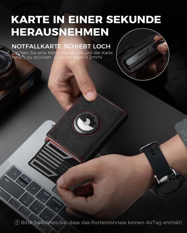 Thumbnail 5 de DODENSHA Airtag 2 Wallet Herren