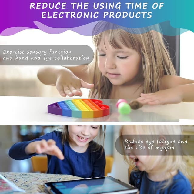 Thumbnail 5 de Bdwing Push and Pop Bubble Sensory Fidget Toy 12,5 cm