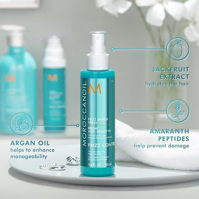 Detalle de Moroccanoil Brume Anti-Frisottis : spray vapeur pour limiter les frisottis