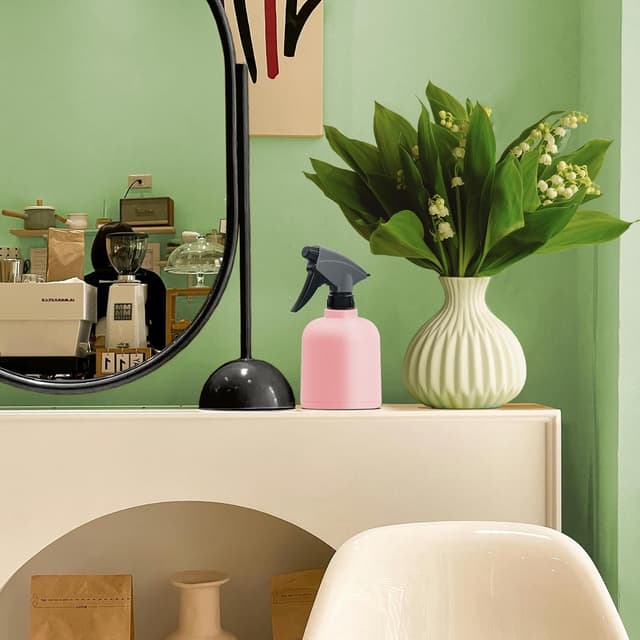 Detalle 2 de Plant Mister Spray Bottle 600ML Pink – Adjustable Indoor Plant Mister Trigger Spray