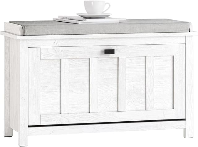 Detalle de SoBuy FSR161-W Banc à chaussures 80x30x50cm