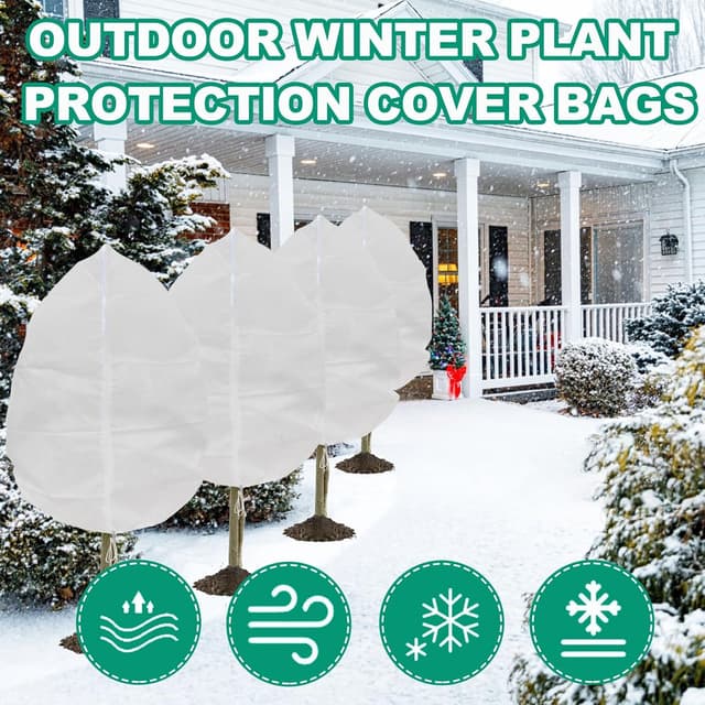 Thumbnail 1 de 2 PACK Plant Covers 120x180cm frost protection for plants