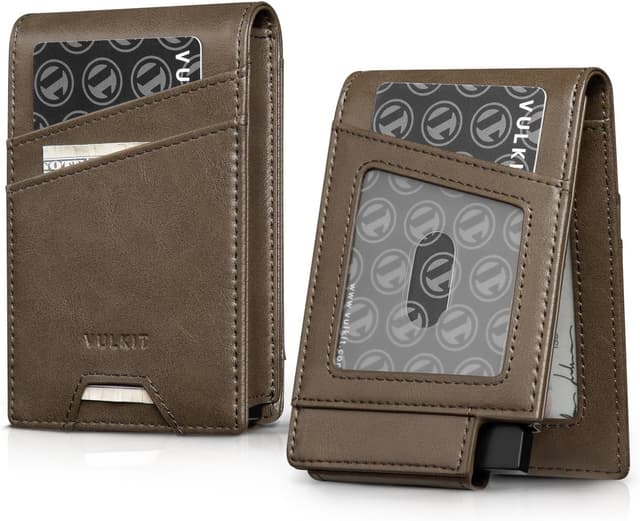 Detalle de VULKIT Pop Up credit card holder, 12 cards