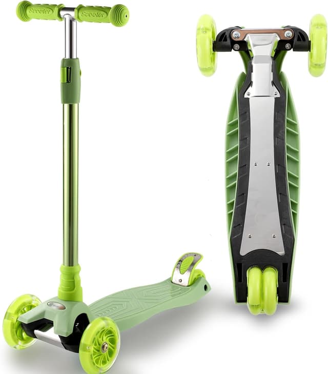Imagen de 3 Wheel Scooter for Kids Ages 6-12 154 lbs en OfertitasTOP