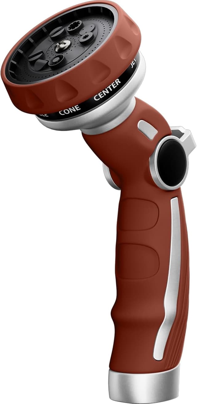 Thumbnail 6 de RESTMO Heavy Duty Metal Hose Nozzle Sprayer with Thumb Control and 9 Spray Patterns