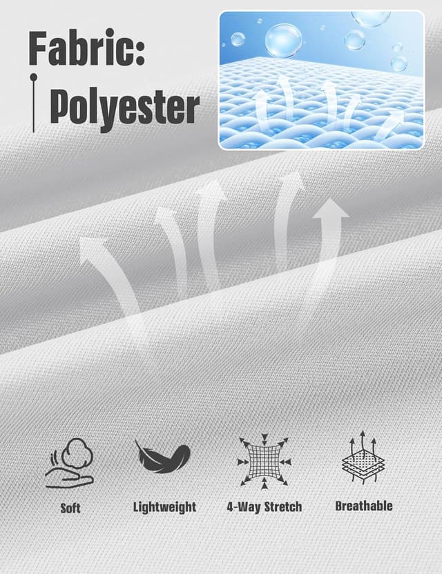 Detalle 2 de MAGCOMSEN UPF 50+ 1/4 Zip Long Sleeve Tee