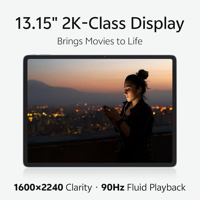 Detalle 2 de SVITOO 13.15-inch Android 16 Tablet (4G LTE, 8GB RAM, 128GB storage, 90Hz, 11000mAh) with Widevine L1