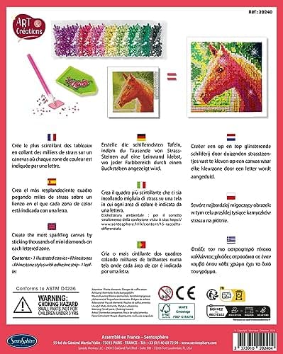 Thumbnail 1 de Sentosphere Canevas diamanter pour cheval đ