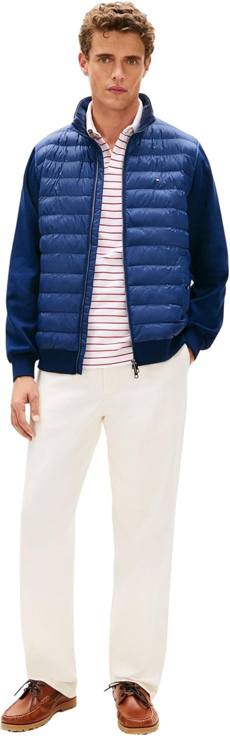 Detalle de Tommy Hilfiger felpa con zip uomo