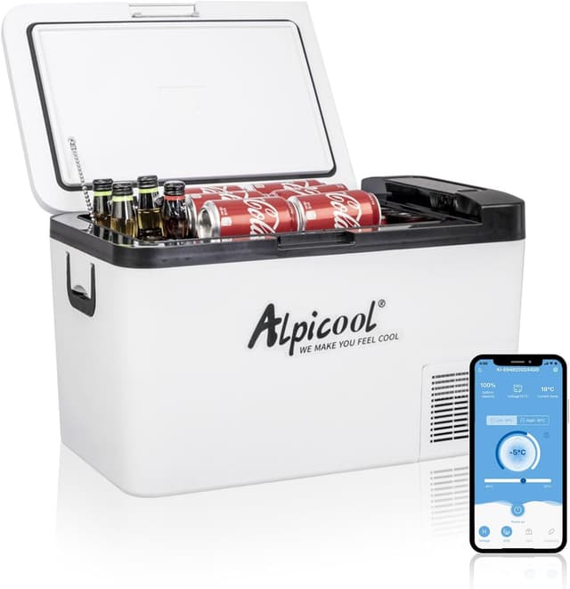 Thumbnail 6 de Alpicool G22 22L car fridge freezer -20°C to 20°C