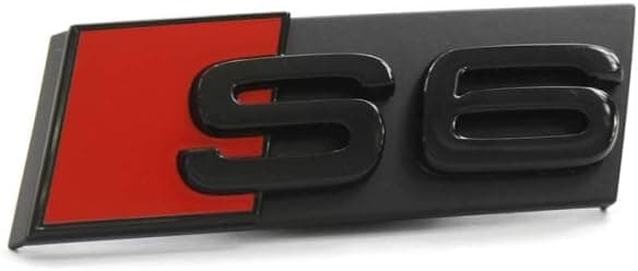 Imagen de Audi S6 Schriftzug 4K0071805 1x noir/rouge en OfertitasTOP