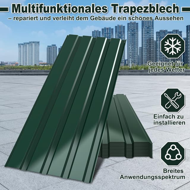 Thumbnail 2 de Chapa trapezoidal para tejado Vkechh 129x46