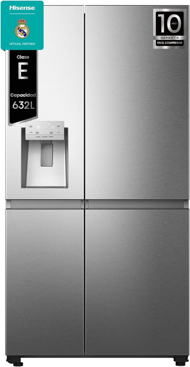 Detalle de Hisense RS818N4TIE1 frigorífico 632 litros inox