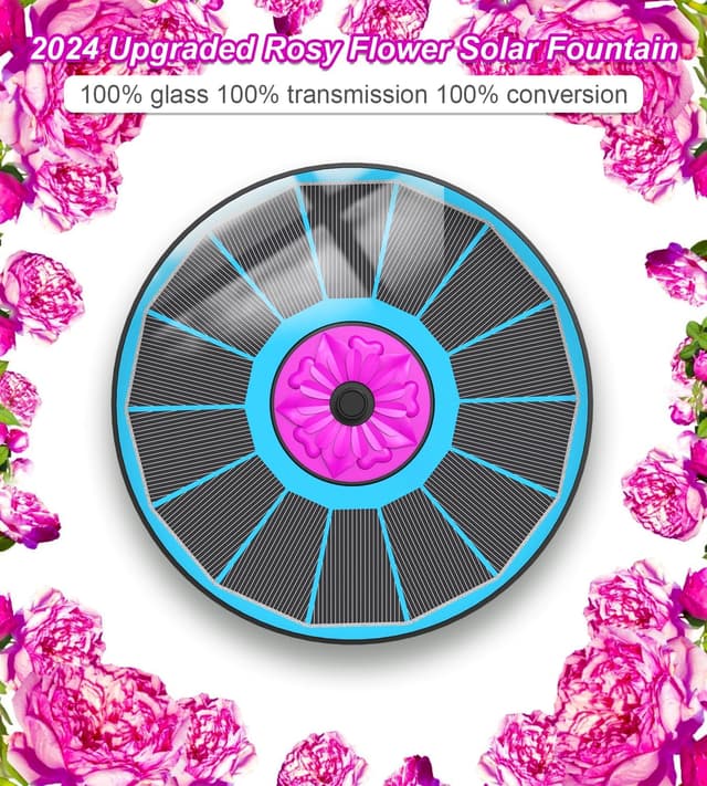 Thumbnail 1 de SZMP 3.5W Solar Fountain Glass Panel