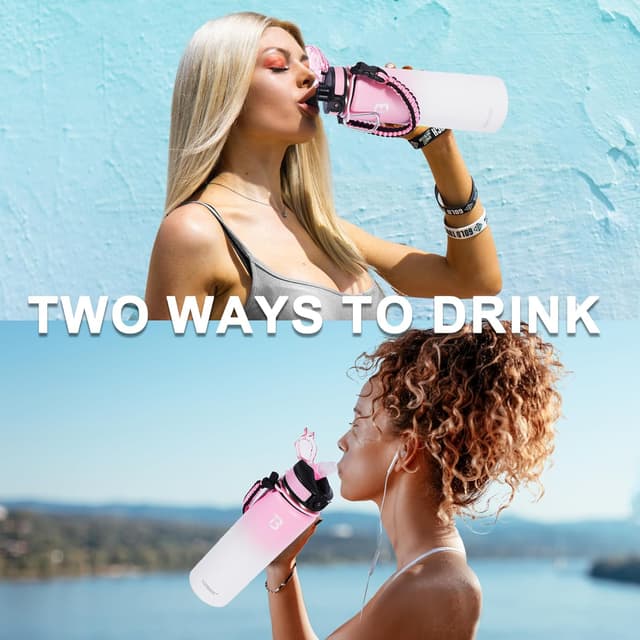 Thumbnail 6 de TOPBADE borraccia termica 700 ml con 2 tappi