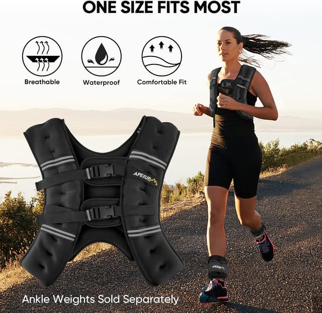 Thumbnail 4 de APEXUP Weighted Vest – 5 lbs ⚖