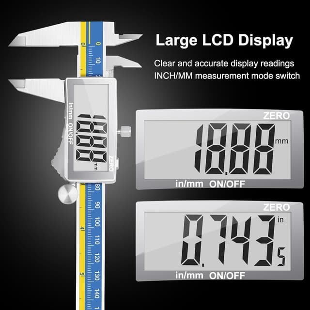 Thumbnail 4 de Preciva Calibrador digital 150 mm 📏