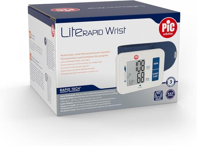 Detalle de Pic Solution liteRAPID WRIST : tensiomètre automatique au poignet
