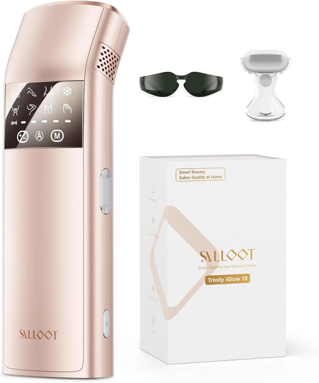 Detalle de 25J Epilatore laser IPL con triplo impulso e raffreddamento 3 °C, zaffiro ghiaccio indolore