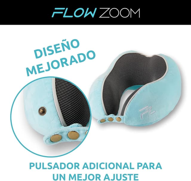 Thumbnail 5 de FLOWZOOM Comfy Kids Almohada de Viaje ✈️ para Niños Mayores de 6 Años