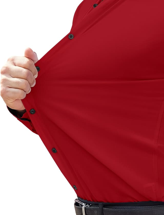 Detalle 2 de J.VER Herren-Hemd Langarm Stretch Regular Fit