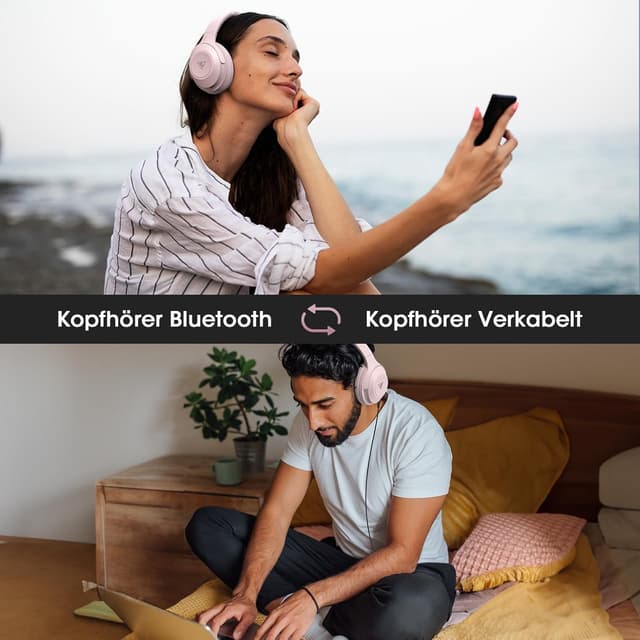 Thumbnail 6 de DOQAUS Bluetooth Over-Ear mit 70 Std.