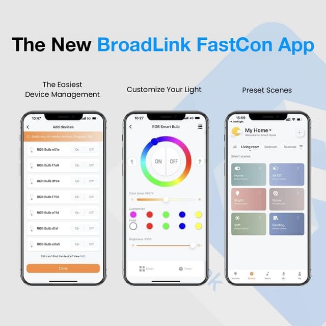 Thumbnail 1 de BroadLink FastCon Starter Kit 🌟 | Control de iluminación inteligente