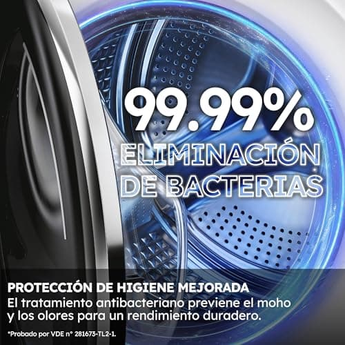 Thumbnail 7 de Haier I-Pro Series 1 HW100-BP14929A-S, lavadora de carga frontal 10 kg con vapor y motor Inverter