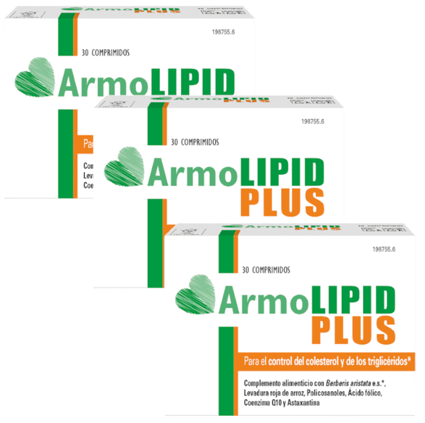 Detalle de Armolipid Plus Colesterol 3x30 comprimidos