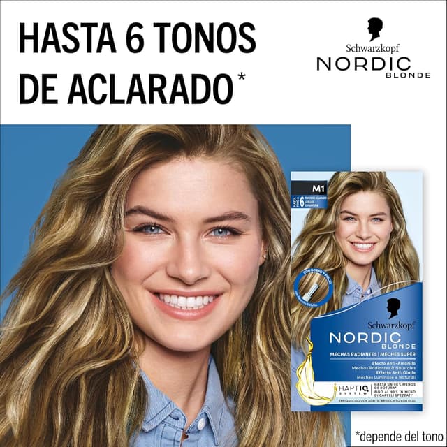 Thumbnail 5 de Schwarzkopf Nordic Blonde M1 6 tons 🌟