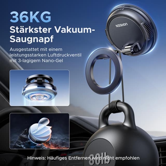 Thumbnail 2 de UGREEN MagSafe Auto Halter N55 20N