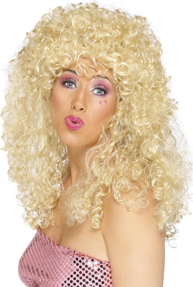 Imagen de SMIFFYS Parrucca pupa discoteca lunga riccia 💃 en OfertitasTOP