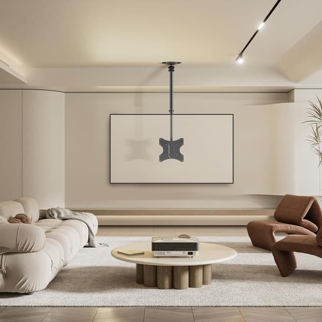 Detalle de Suptek MC3260 Supporto TV da soffitto regolabile 23–43" con VESA fino a 200x200 e carico 35 kg