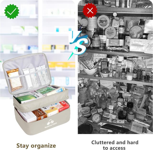 Thumbnail 6 de Romon Bolsa Primeros Auxilios Portátil 28×20×12,5 cm 🩹