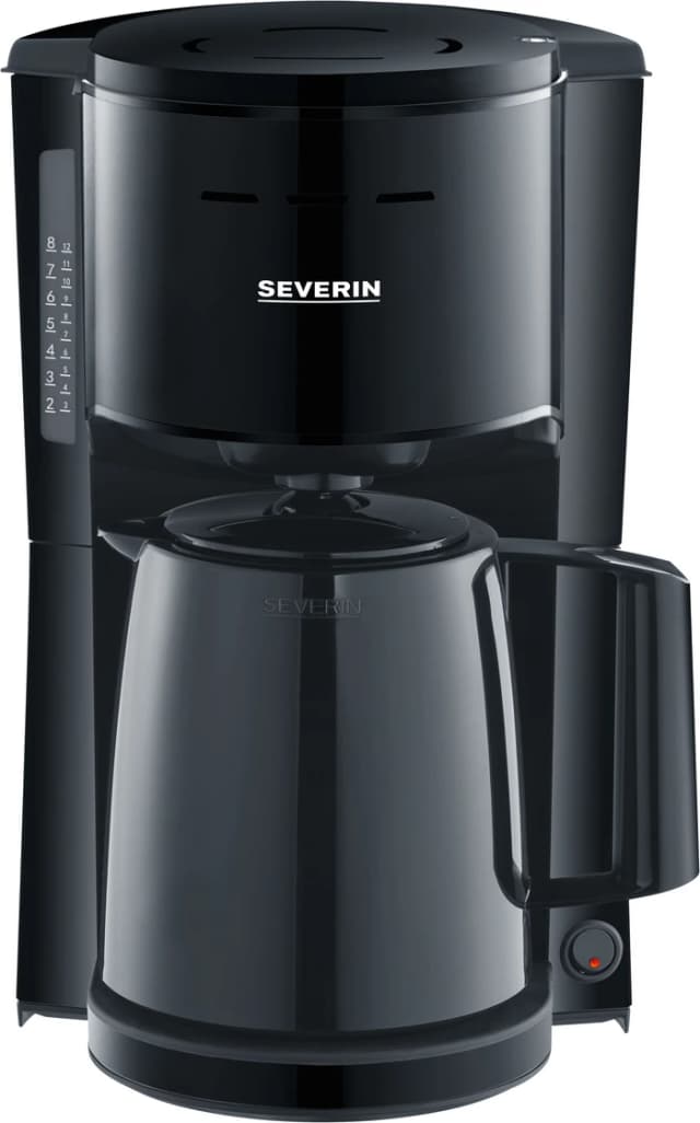 Detalle de Severin KA 9306 Filterkaffeemaschine mit einstellbarer Kaffeestärke und Thermoskannen