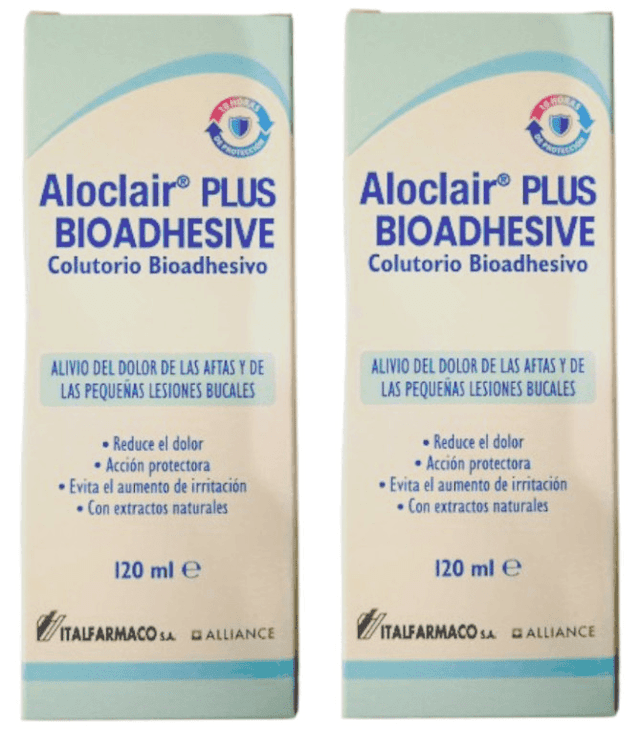 Imagen de Aloclair Plus Bioadhesive Colutorio 2x120 ml en OfertitasTOP