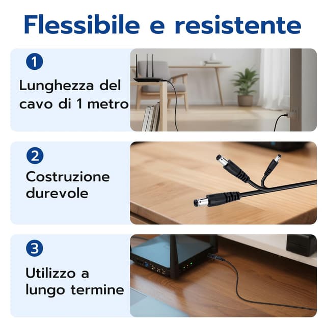 Thumbnail 4 de Wigearss Cavo USB a DC 5V 1 m