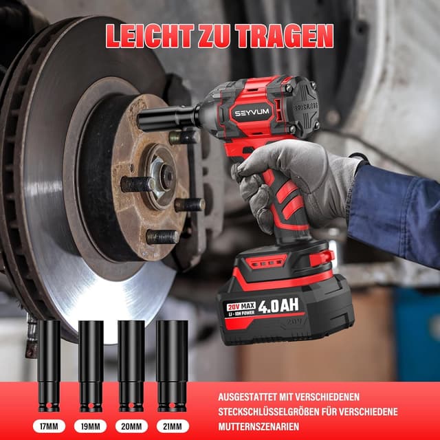 Thumbnail 4 de SEYVUM Schlagschrauber 4,0 Ah