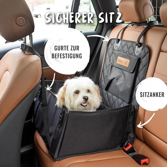 Thumbnail 3 de Rudelkönig Autositz für Hunde