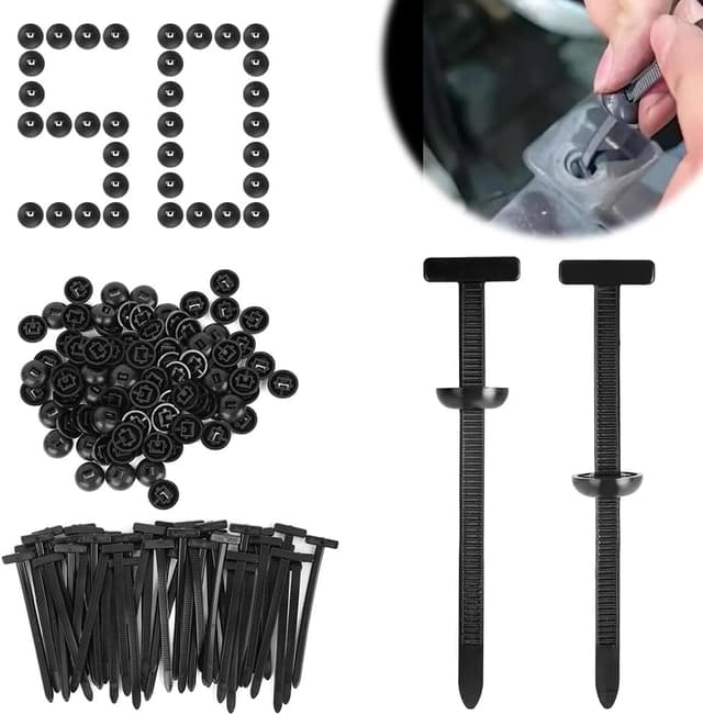 Thumbnail 6 de URAQT fascette cavi nylon universali 50 pezzi