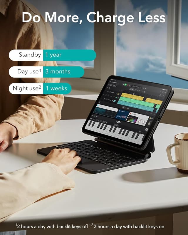 Thumbnail 6 de ESR iPad Pro 11 keyboard case 5th gen